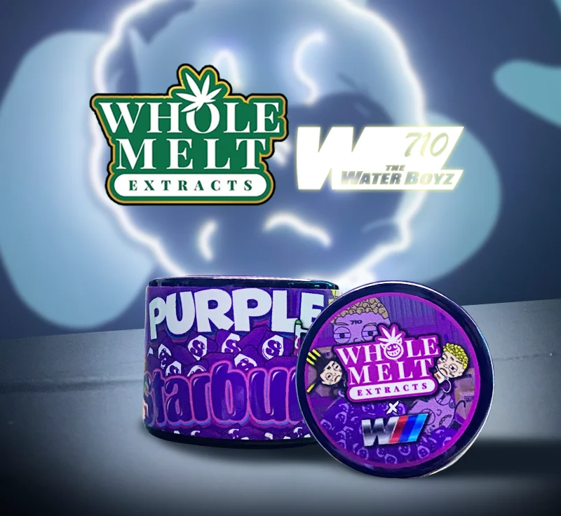 Whole Melt Extracts X the Water Boyz – Purple Starburst Live Rosin – 2GM