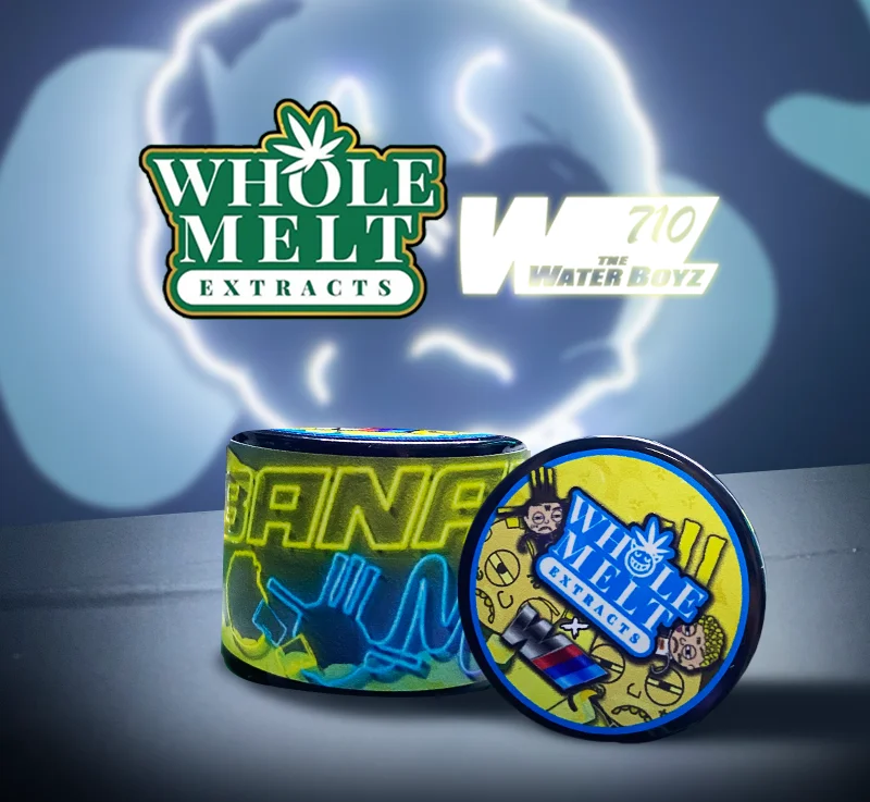 Whole Melt Extracts X the Water Boyz – Banana Milk Live Rosin – 2GM