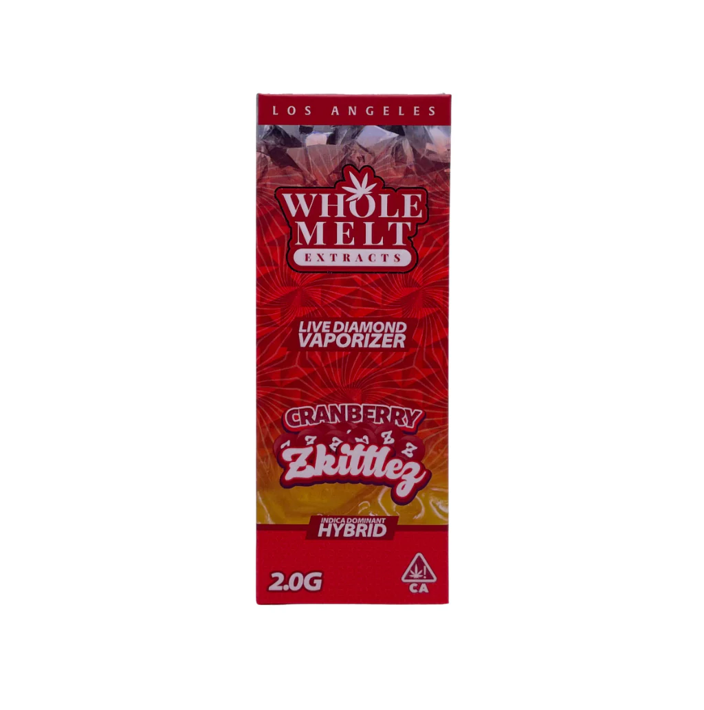 Cranberry Zkittlez Whole Melts Disposable – Hybrid