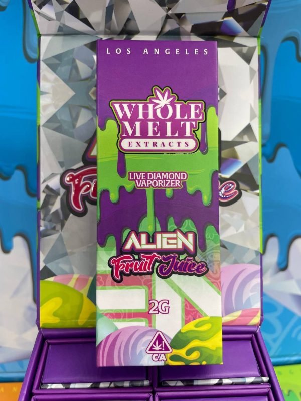 Alien Fruit Juice Whole Melts Disposable – Hybrid - Official Whole Melt Extracts