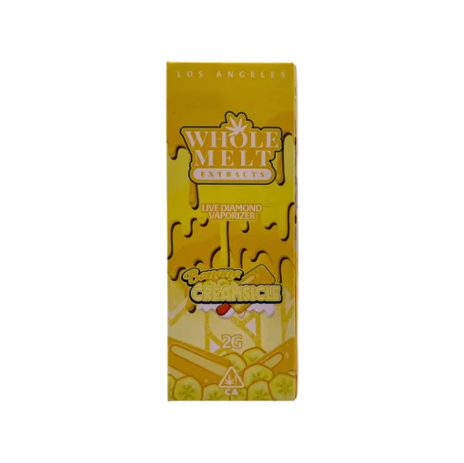 Banana Creamsicle Whole Melts Disposable – Hybrid - Official Whole Melt Extracts