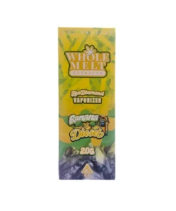 Banana Diesel Whole Melts Disposable – Hybrid - Official Whole Melt Extracts