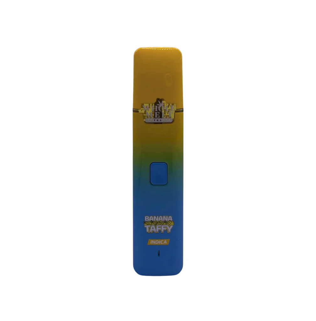 Banana Taffy Whole Melts Disposable – Indica - Official Whole Melt Extracts