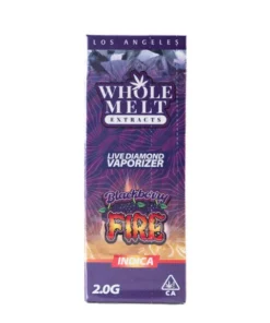 Blackberry Fire Whole Melts Disposable - Indica - Official Whole Melt Extracts