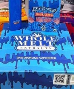 Blueberry Melons Whole Melts Disposable – Indica - Official Whole Melt Extracts