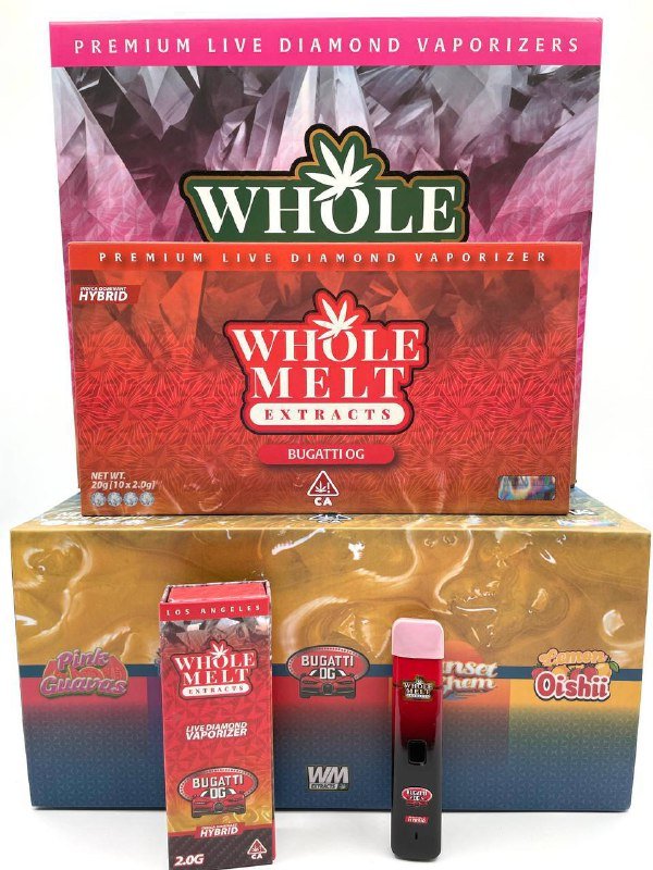 Bugatti OG Whole Melts Disposable – Hybrid - Official Whole Melt Extracts