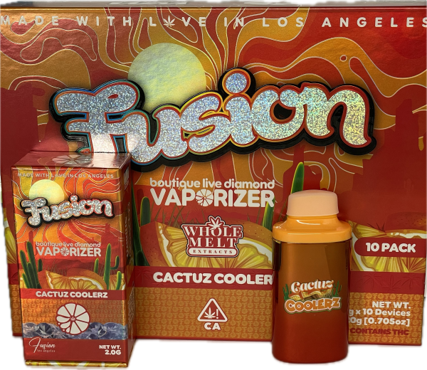 Cactus Coolerz Whole Melts x Fusion – 2G Sativa Disposable Vape - Official Whole Melt Extracts
