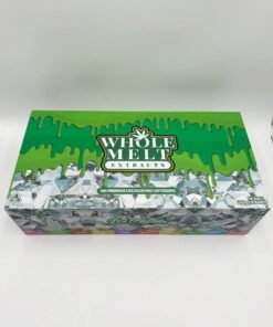 Green Whole Melts Master Box | 100 Disposable Vapes - 10 Flavors - Official Whole Melt Extracts