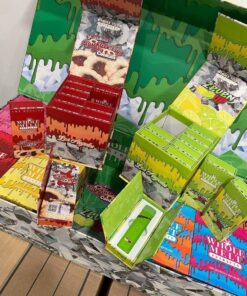 Green Whole Melts Master Box | 100 Disposable Vapes - 10 Flavors - Official Whole Melt Extracts