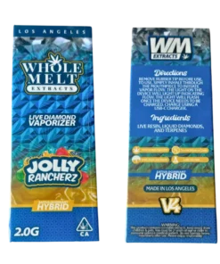Jolly Rancherz Whole Melts Disposable – Hybrid - Official Whole Melt Extracts