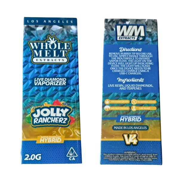 Jolly Rancherz Whole Melts Disposable – Hybrid - Official Whole Melt Extracts