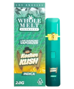 Kosher Kush Whole Melts Disposable – Indica - Official Whole Melt Extracts