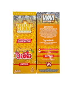 Lemon Oishii Whole Melts Disposable – Hybrid - Official Whole Melt Extracts