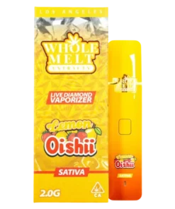 Lemon Oishii Whole Melts Disposable – Hybrid - Official Whole Melt Extracts