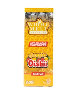 Lemon Oishii Whole Melts Disposable – Hybrid - Official Whole Melt Extracts