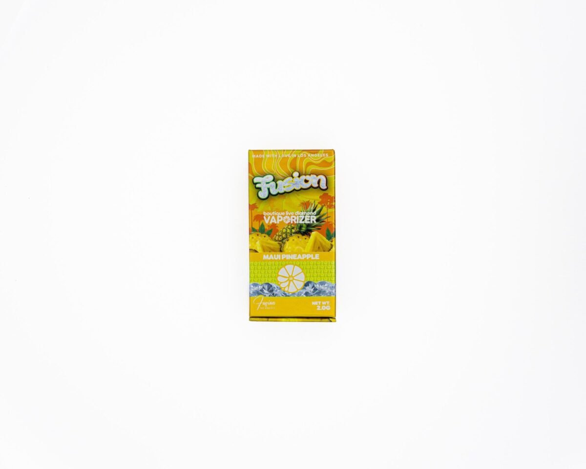 Maui Pineapple Whole Melts x Fusion – 2G Hybrid Disposable Vape - Official Whole Melt Extracts