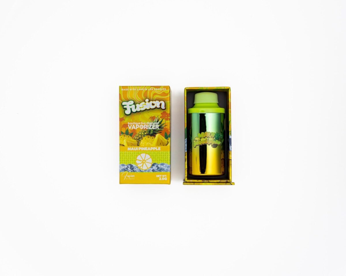 Maui Pineapple Whole Melts x Fusion – 2G Hybrid Disposable Vape - Official Whole Melt Extracts
