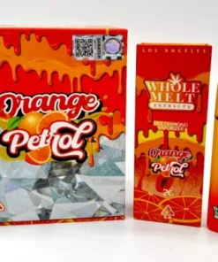 Orange Petrol Whole Melts Disposable – Hybrid - Official Whole Melt Extracts