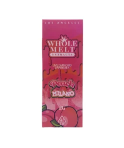 Peach Milano Whole Melts Disposable – Hybrid - Official Whole Melt Extracts