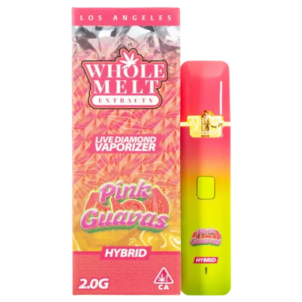 Pink Guavas Whole Melts Disposable – Hybrid - Official Whole Melt Extracts