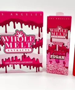 Pink Zugar Whole Melts Disposable – Hybrid - Official Whole Melt Extracts