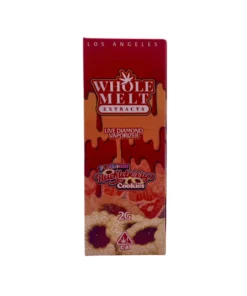 Platinum Huckleberry Cookies Whole Melts Disposable – Hybrid - Official Whole Melt Extracts