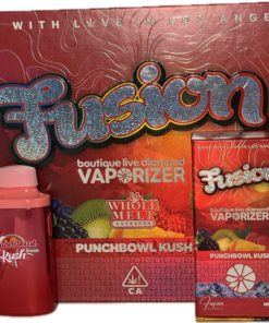 PunchBowl Kush Whole Melts x Fusion – 2G Hybrid Disposable Vape - Official Whole Melt Extracts
