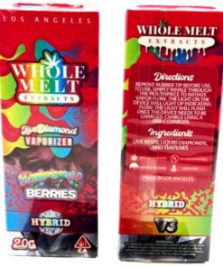 Rainbow Berries Whole Melts Disposable – Hybrid - Official Whole Melt Extracts