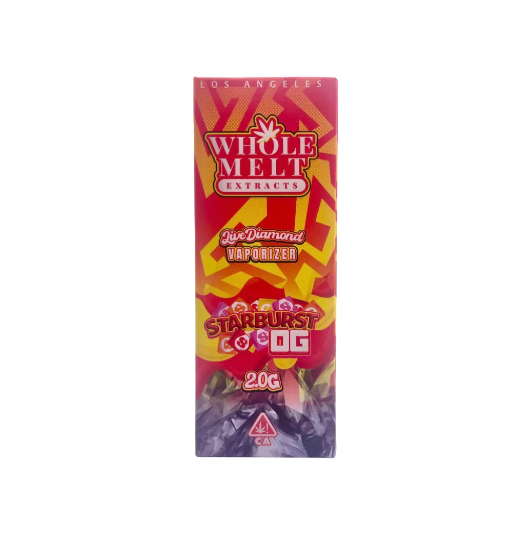 Starburst OG Whole Melts Disposable – Hybrid - Official Whole Melt Extracts