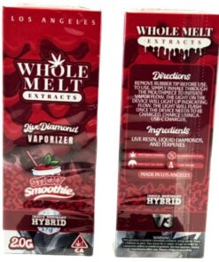 Sticky Smoothie Whole Melts Disposable – Hybrid - Official Whole Melt Extracts