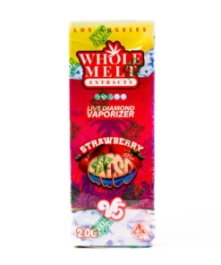 Strawberry Fatso Whole Melts Disposable – Indica - Official Whole Melt Extracts