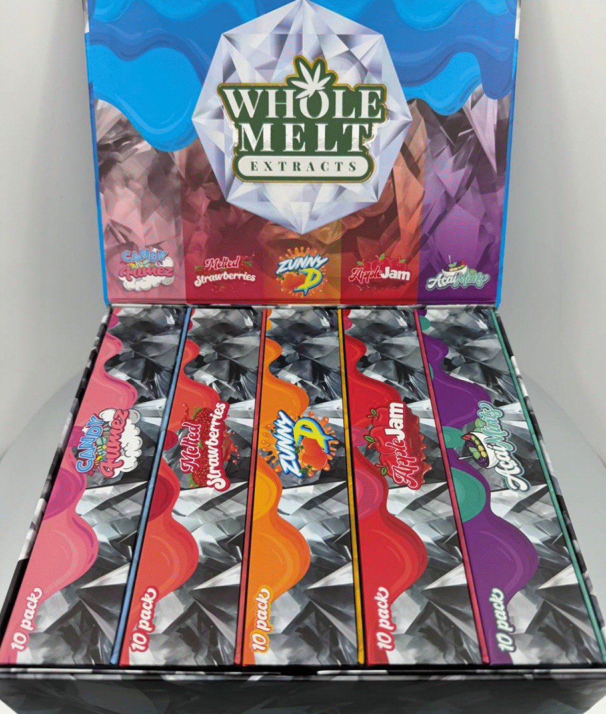 V5 Whole Melts Disposable - 50 Pack | Variety Box 1 - Official Whole Melt Extracts
