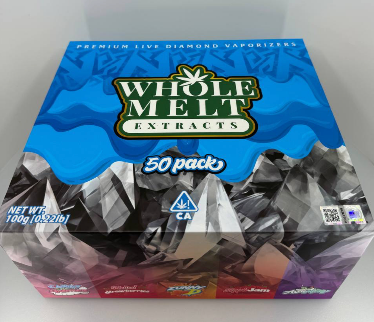 V5 Whole Melts Disposable - 50 Pack | Variety Box 1 - Official Whole Melt Extracts