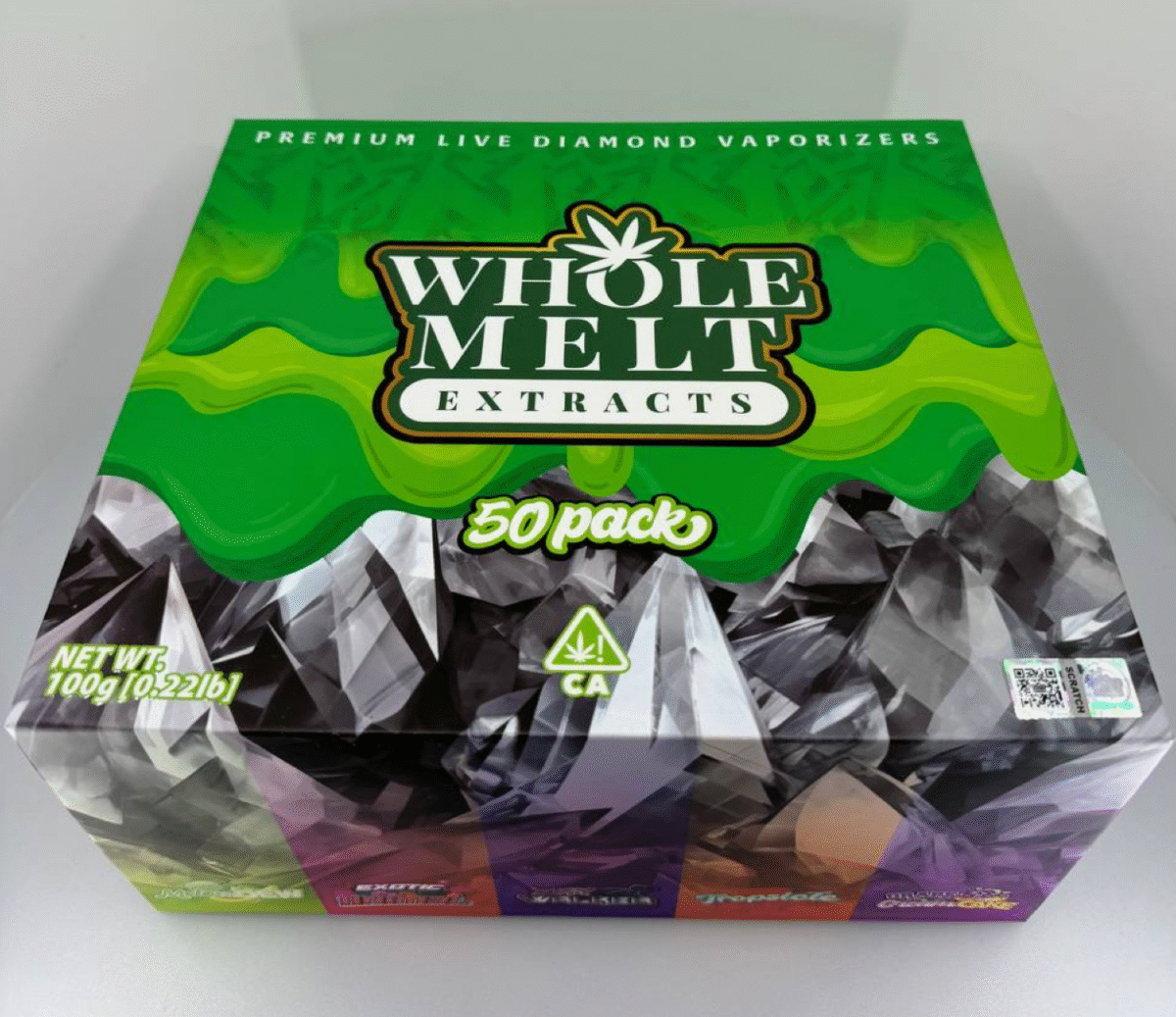 V5 Whole Melts Disposable - 50 Pack | Variety Box 2 - Official Whole Melt Extracts