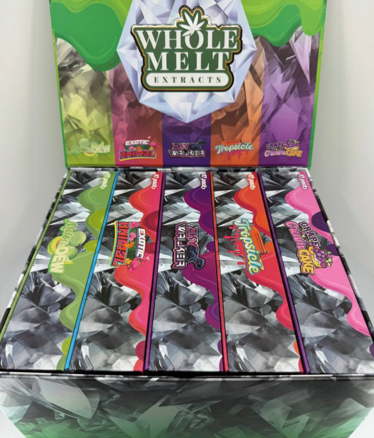 V5 Whole Melts Disposable - 50 Pack | Variety Box 2 - Official Whole Melt Extracts