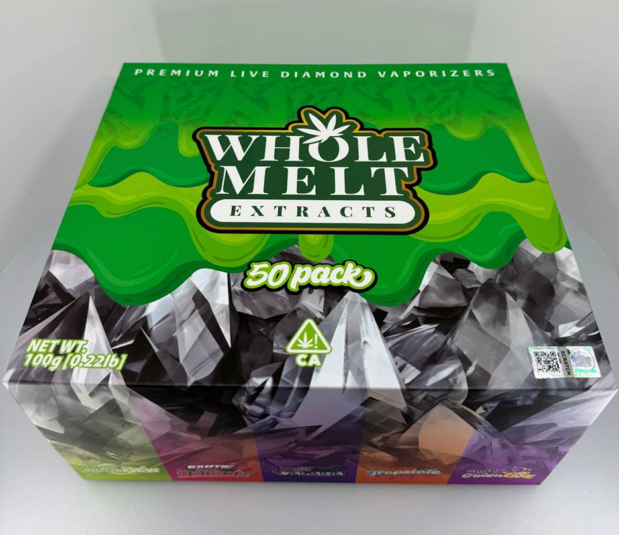 V5 Whole Melts Disposable - 50 Pack | Variety Box 2 - Official Whole Melt Extracts