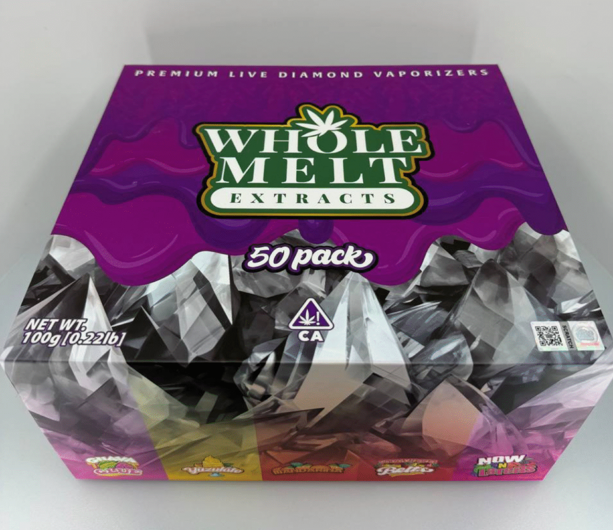 V5 Whole Melts Disposable - 50 Pack | Variety Box 3 - Official Whole Melt Extracts