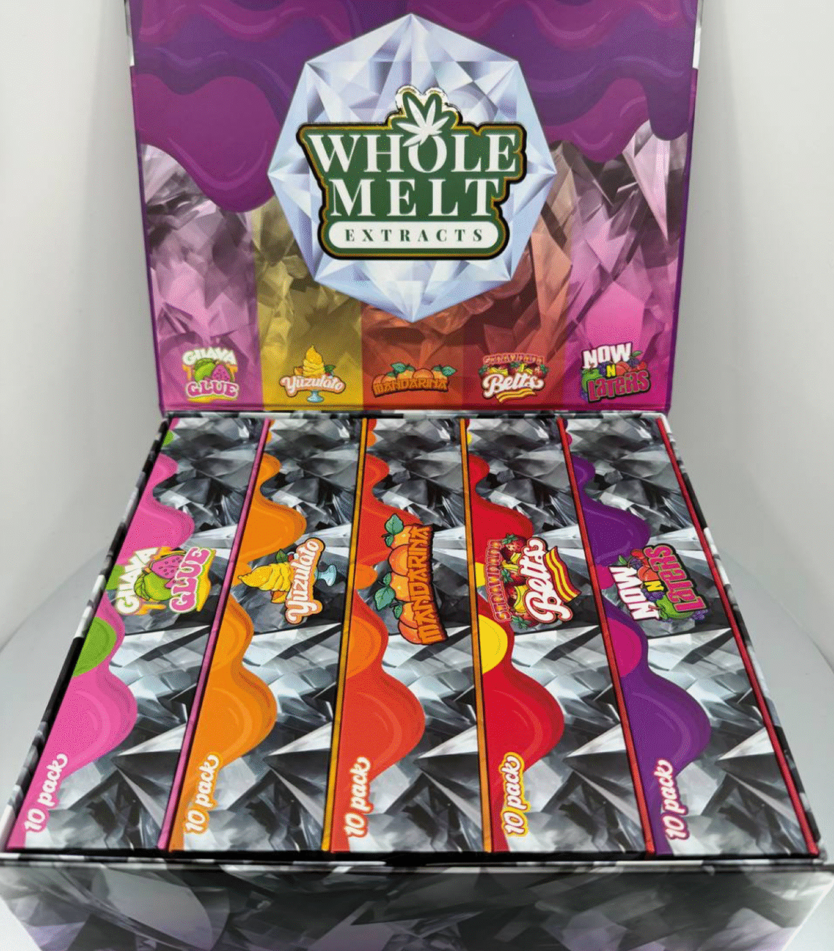 V5 Whole Melts Disposable - 50 Pack | Variety Box 3 - Official Whole Melt Extracts