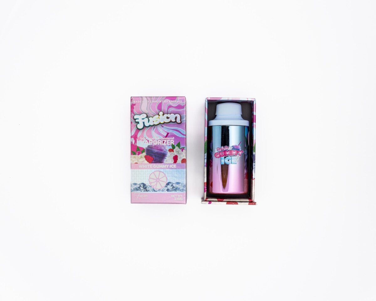 White Gummy Ice Whole Melts x Fusion – 2G Hybrid Disposable Vape - Official Whole Melt Extracts