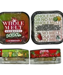 Whole Melt Extracts 50/50’s Live Resin Sugar “Citron Glue” & “Strawberry Mojito” - Official Whole Melt Extracts