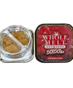Whole Melt Extracts 50/50’s Live Resin Sugar “Grapefruit Romulan” & “Roses Sorbet - Official Whole Melt Extracts