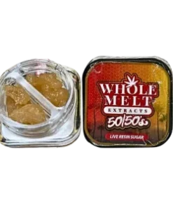 Whole Melt Extracts 50/50’s Live Resin Sugar “Lemon Cherry Haze” & “Razzle Berry” - Official Whole Melt Extracts