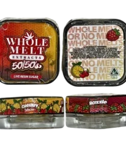Whole Melt Extracts 50/50’s Live Resin Sugar “Lemon Cherry Haze” & “Razzle Berry” - Official Whole Melt Extracts