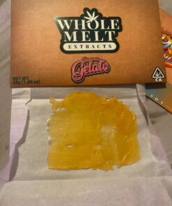 Whole Melt Extracts Banana Gelato | Shatter Slabs - Official Whole Melt Extracts