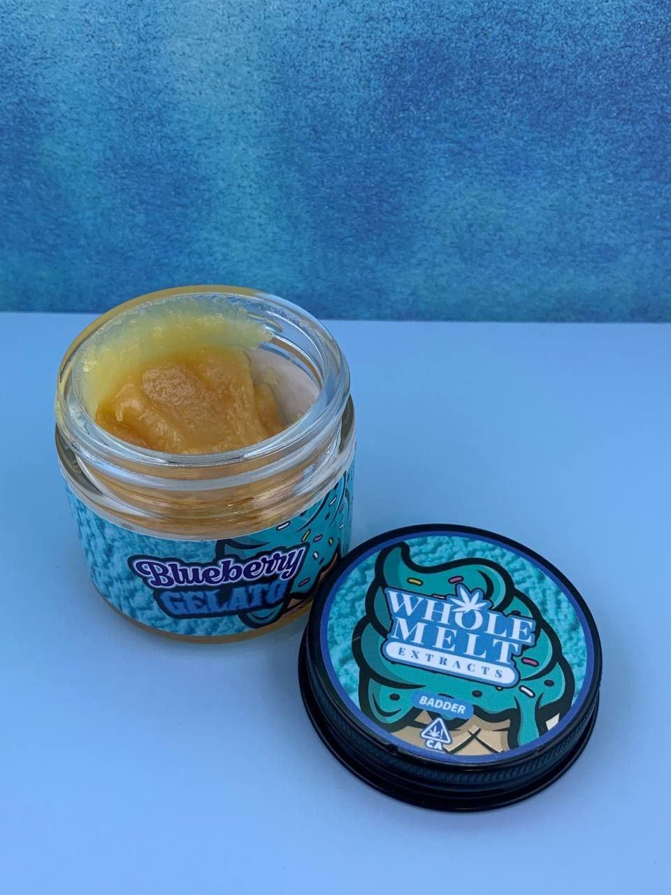 Whole Melt Extracts Blueberry Gelato | Badder - Official Whole Melt Extracts