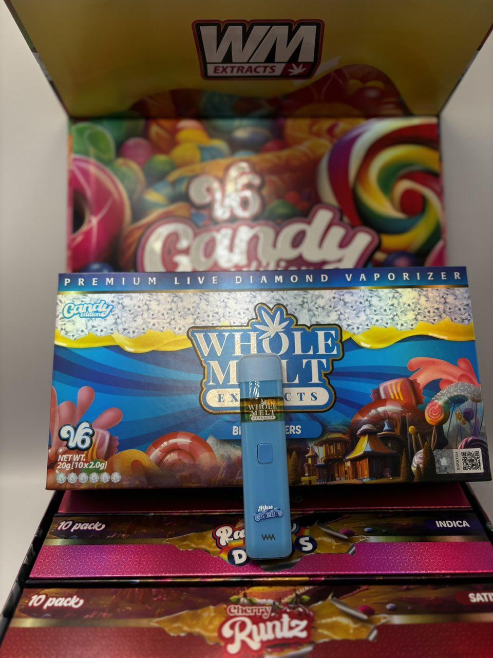 Whole Melts Blue Gushers V6