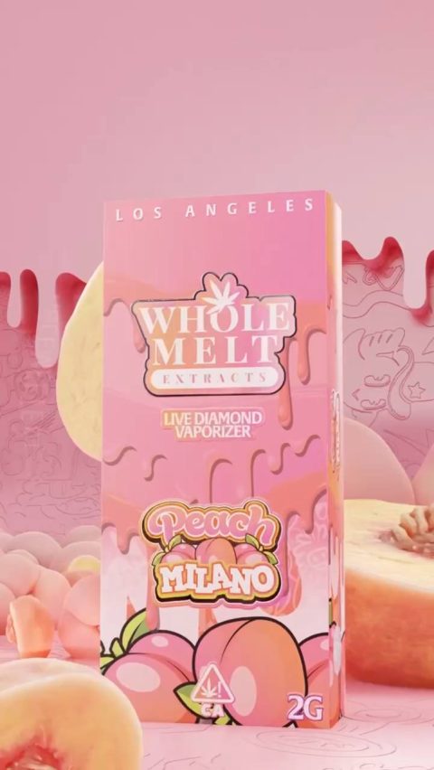 Peach Milano Whole Melt