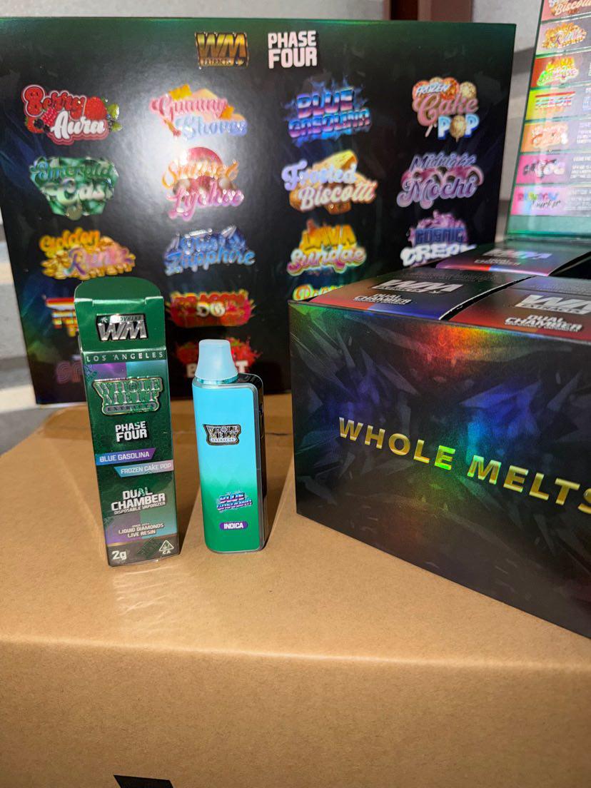 Whole Melt Blue Gasolina