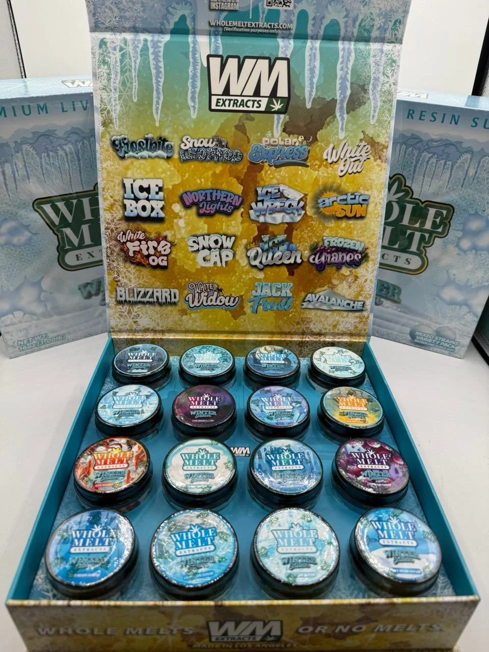 Whole Melt Winter Edition Wax Jar Ounce